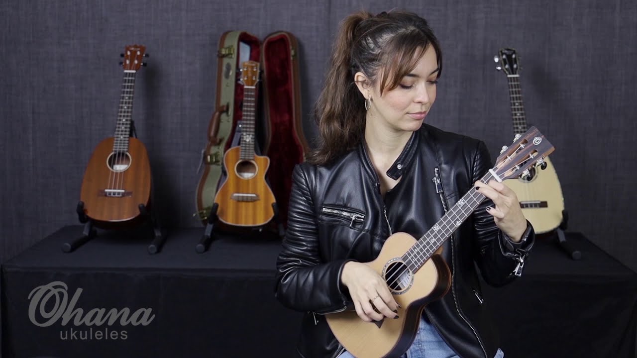 Bernadette Plazola Demos the Ohana CK-50ME