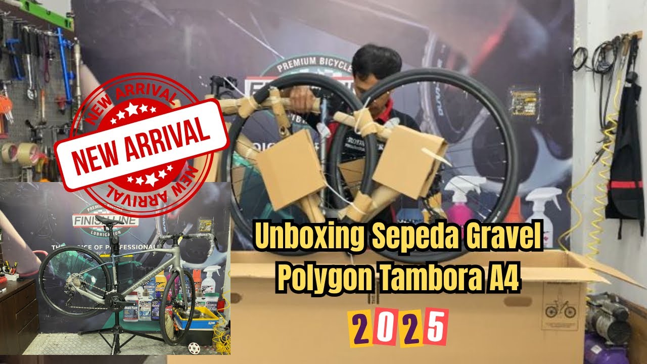 Unboxing Polygon Tambora A4 | Gravel terbaru di tahun 2025