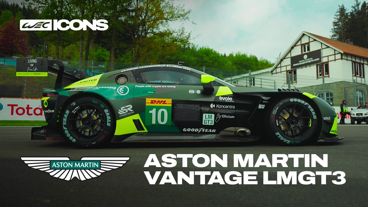 Aston Martin Vantage LMGT3: Carrying the Legacy of British Motorsport 🇬🇧 | WEC ICONS | FIA WEC