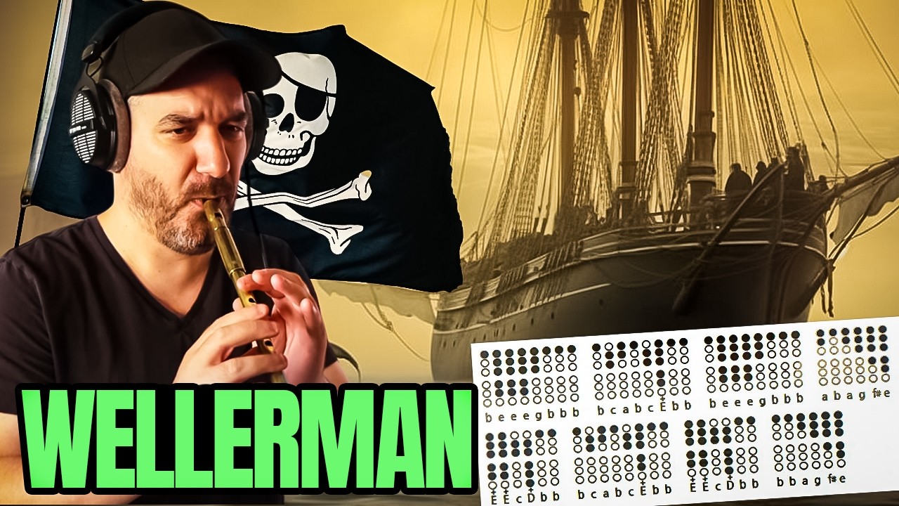 How to Play Wellerman Sea Shanty on Tin Whistle