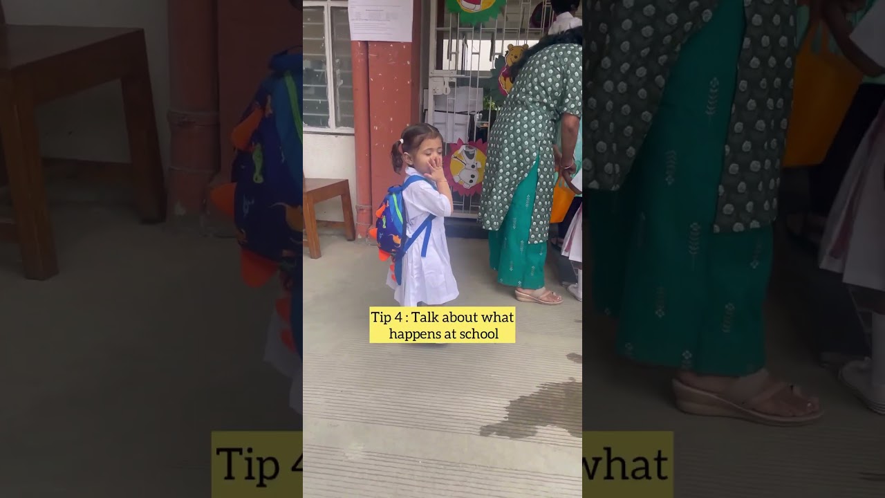 If your child cries before going to school you need to watch this |Tips-toddlers settle in school