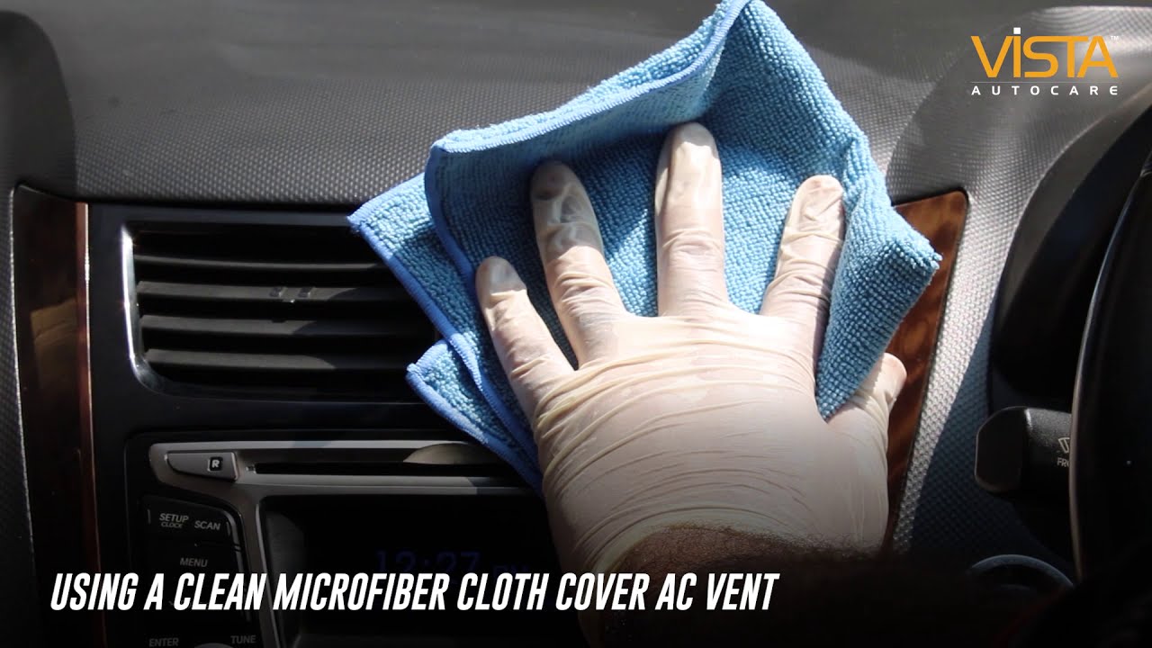 Keep your car AC clean and odor free with Vista AC Vent Kleen Hygiene Foam.