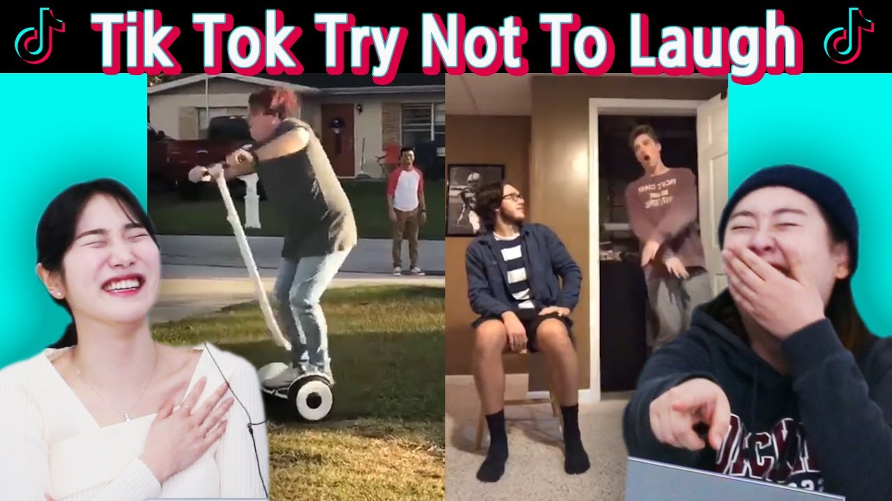 Koreans in their 30s react to Funny Tik Toks (Try not to laugh)