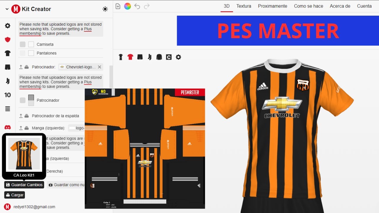 TIPS para CREAR KITS para PES 2020-21 con PES MASTER