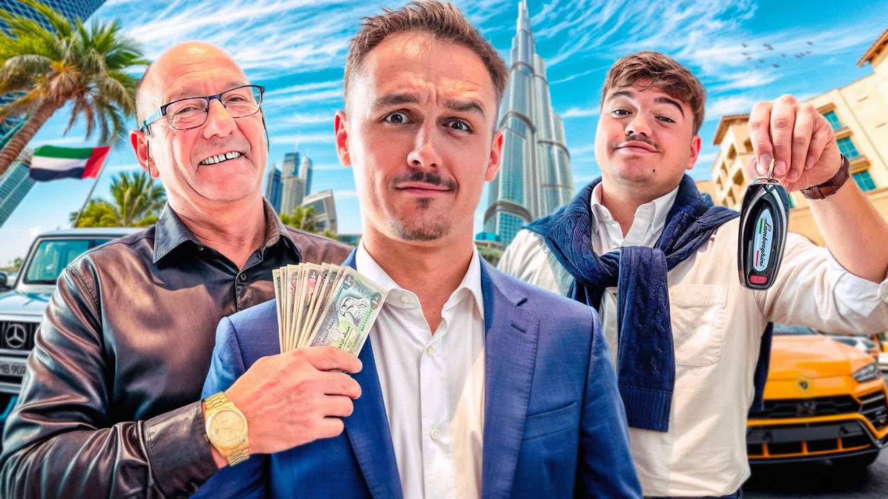 24H DANS LA VIE D'UN MILLIONNAIRE À DUBAI!! (l'oncle beauf s'acclimate vite..)