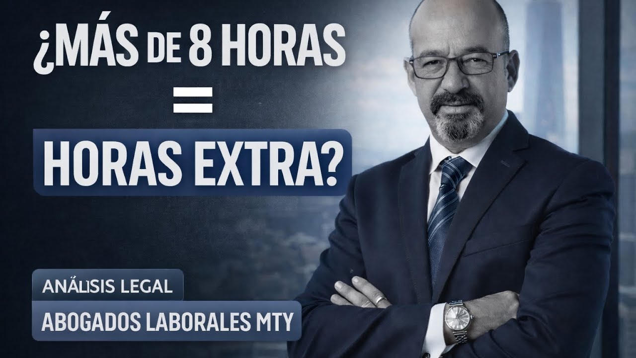 MAS DE 8 HORAS  ES TIEMPO EXTRA?