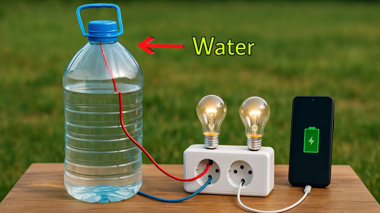 Lifetime Electricity From Water… Say Goodbye to Electricity Bills