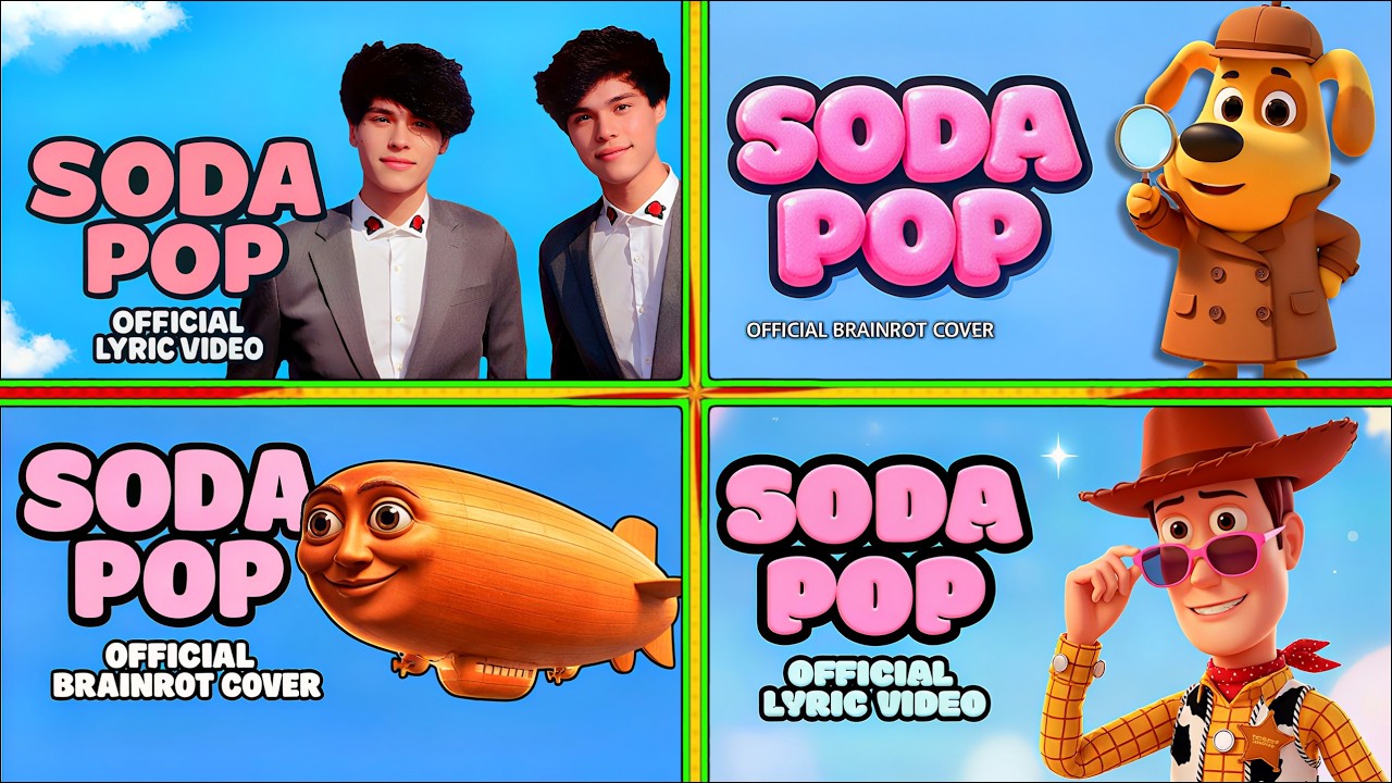 SODA POP - SHERIFF LABRADOR 🆚 TOY STORY 🆚 ZEPPELIN BRAINROT COVER 🆚 STOKES TWINS - MUSIC CHALLENGE