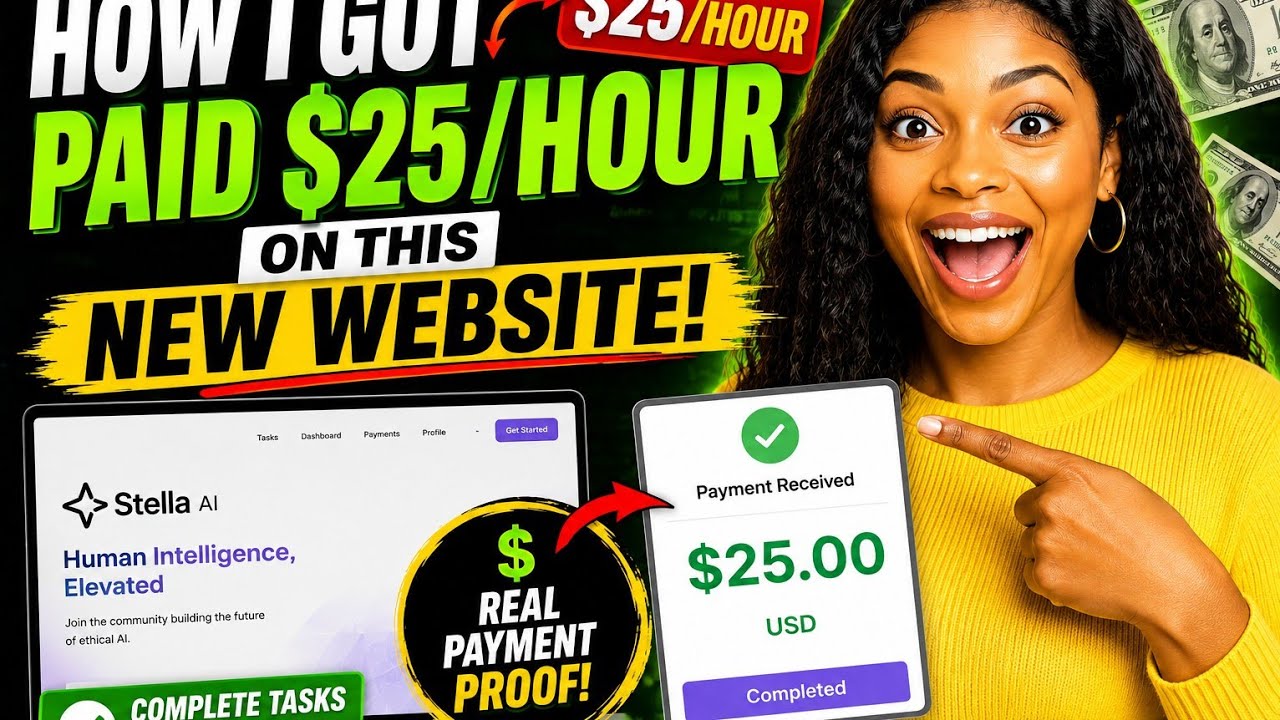 How I Successfully Carried Out My Test, Task & Got Paid $25, on This New Website. 