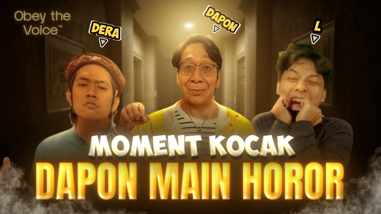 KEKOCAKAN PAPA DAPON MARAH MARAH - OBEY THE VOICE