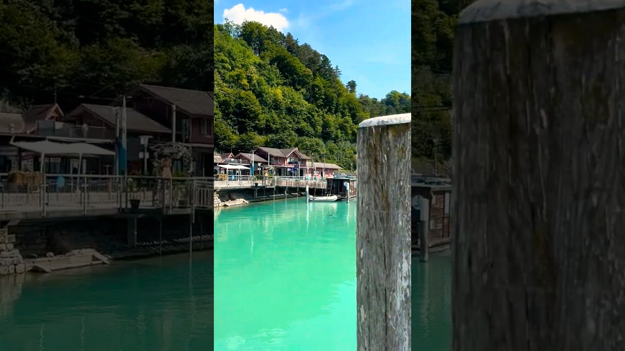 Turquoise Dream 💙✨ | Lake Brienz, Switzerland 🇨🇭