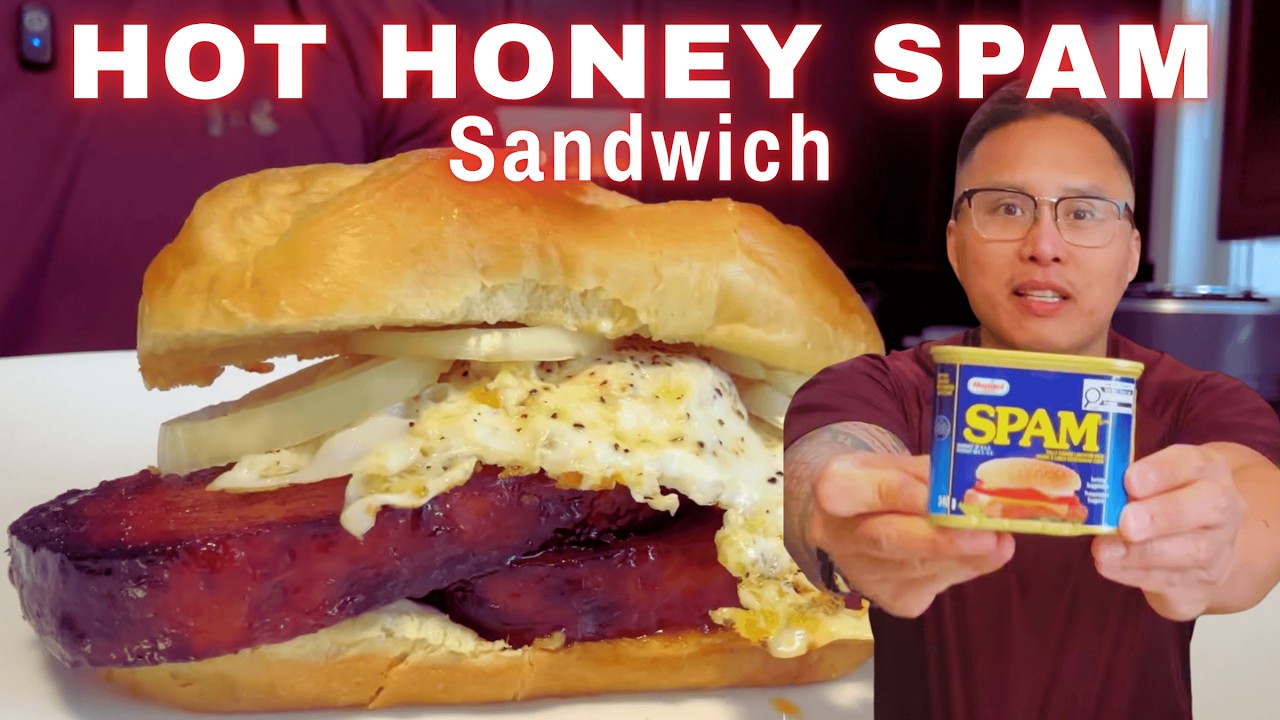 Crispy Hot Honey SPAM Egg Sandwich | Savor with Neil #SPAM #filipinorecipe  #easycooking