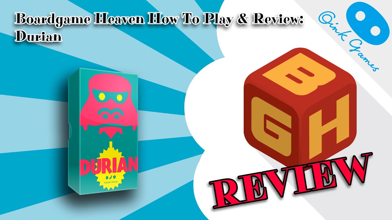 Board Game Heaven How To Play & Review 180: Durian (Oink Games)
