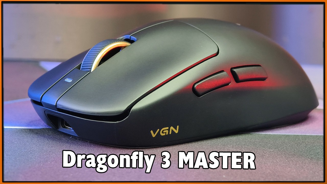 Форма суперлайта, доступная цена и СЮРПРИЗ внутри - VGN Dragonfly 3 Master #VGN #Мышка #Dragonfly