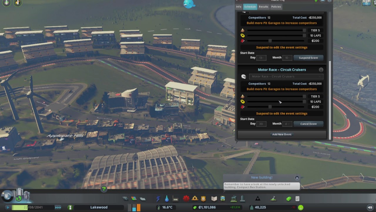 🔴 Building an Epic Race Track in Cities: Skylines! 🏎️💨