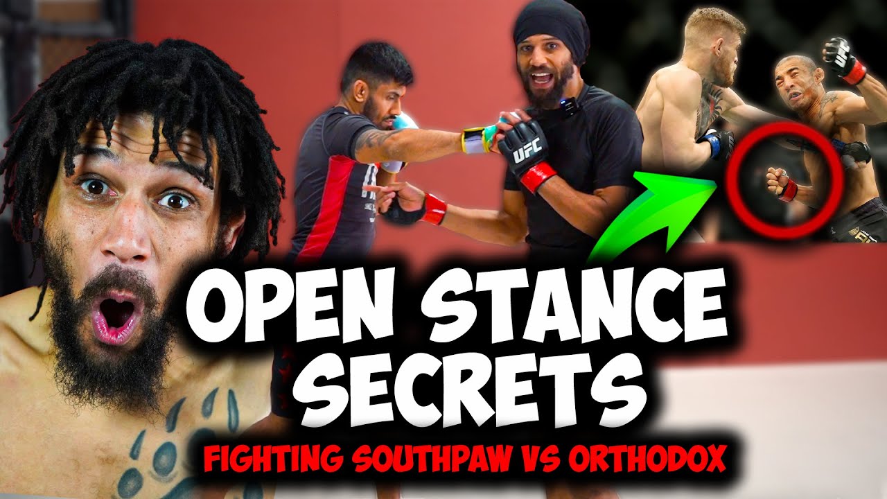 Secrets To Fighting Southpaws in MMA | Coach Kajan Johnson
