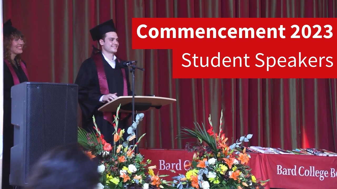 Commencement 2023 - Student Speakers