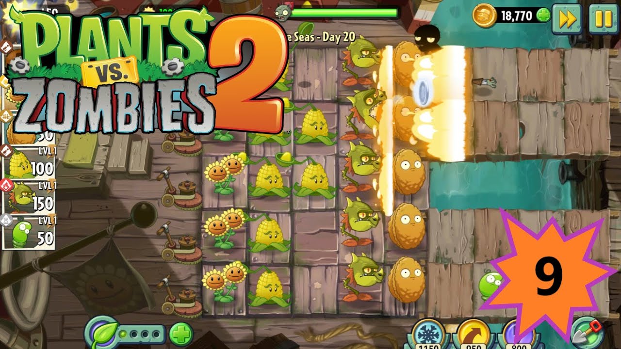 Plants Vs Zombies-2 Gameplay Walkthrough Part-8😈💀#games #videogames #zombies 🌻