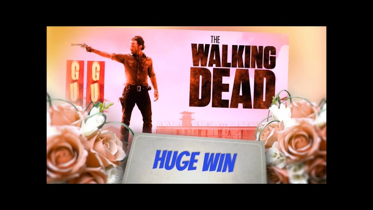 **HUGE WIN** The WALKING DEAD slot machine Super BIG WIN!