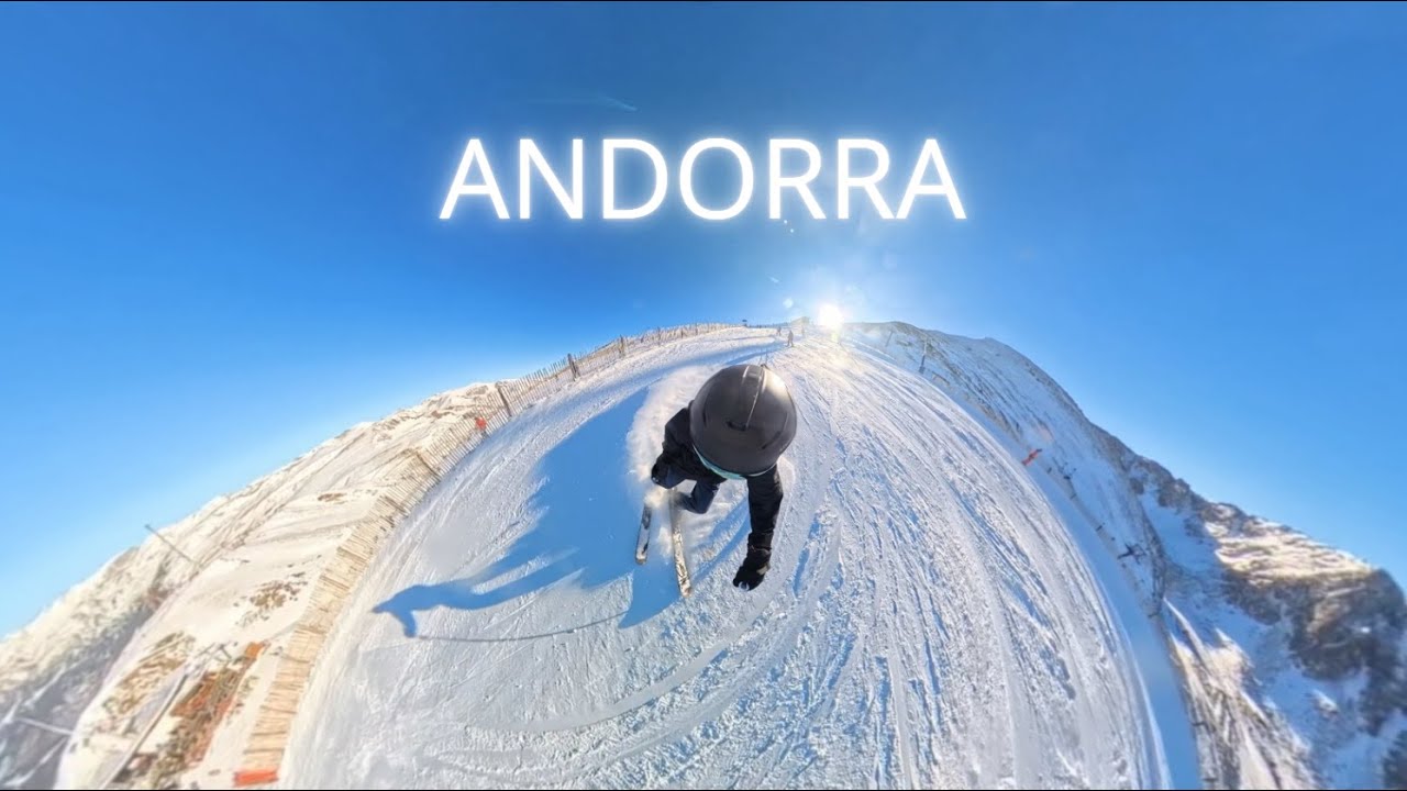 *ANDORRA* bajada de PAS DE LA CASA - GRAU ROIG 28/12/24