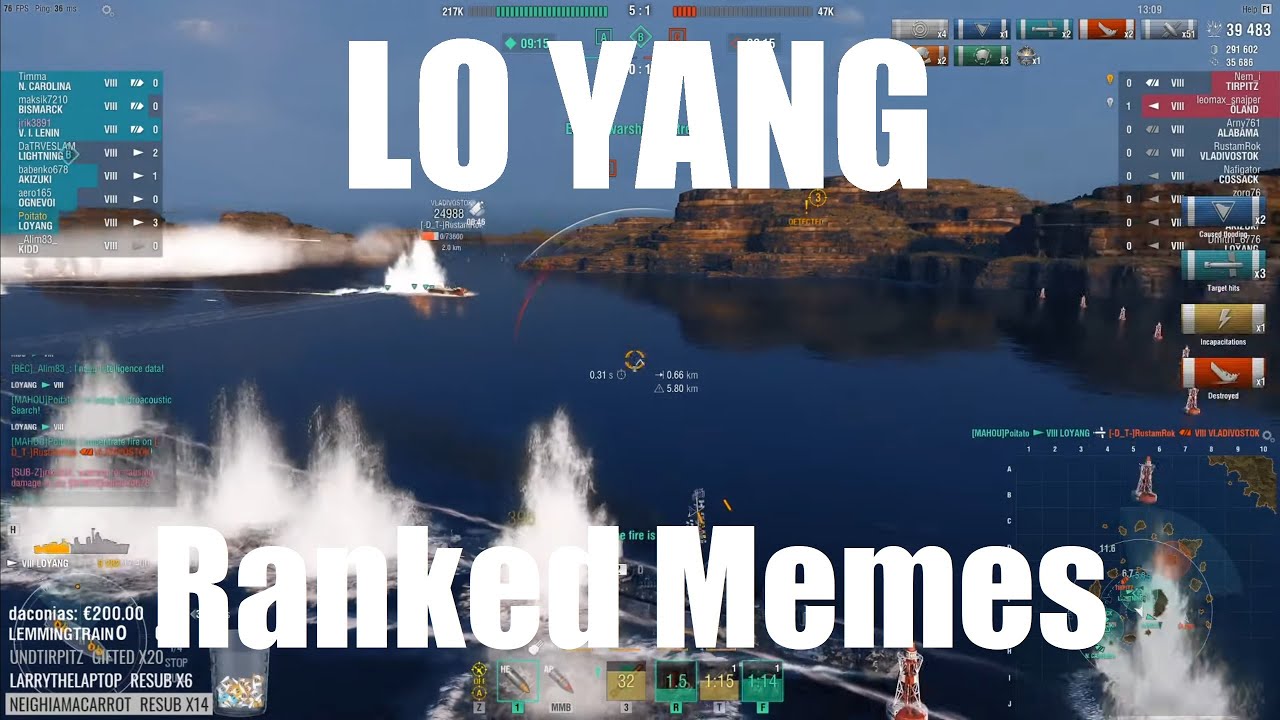 Highlight: Lo Yang Ranked vs 5 DDs