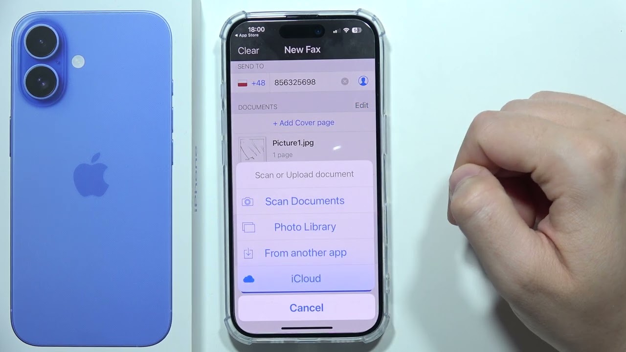 iPhone 16: How to Send Fax