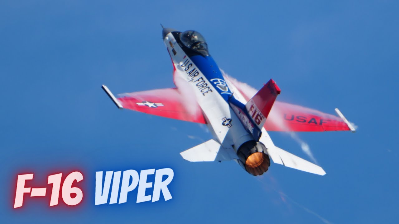 F-16 Viper Agility Masterclass! .. 2025 California Capital Airshow