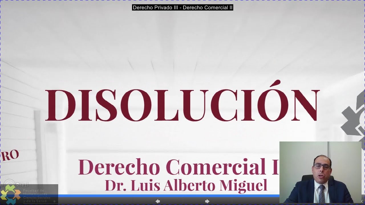 Disolución