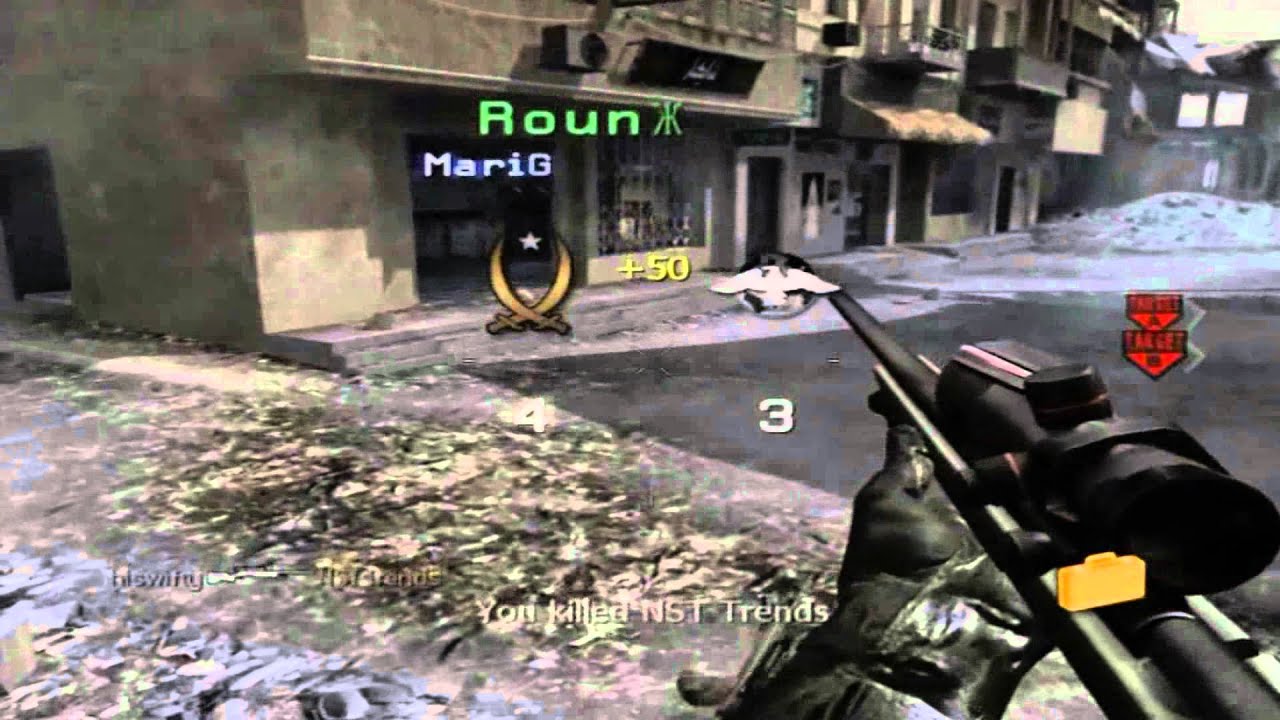 My Best Cod4 Trickshot.