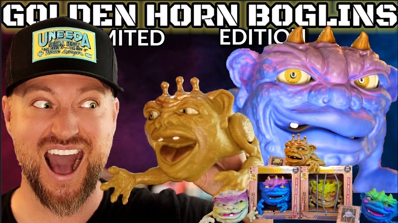 BOGLINS ARE BACK! Unboxing The Limited Edition Golden Horned Boglins | Limited To 3,000!!😲