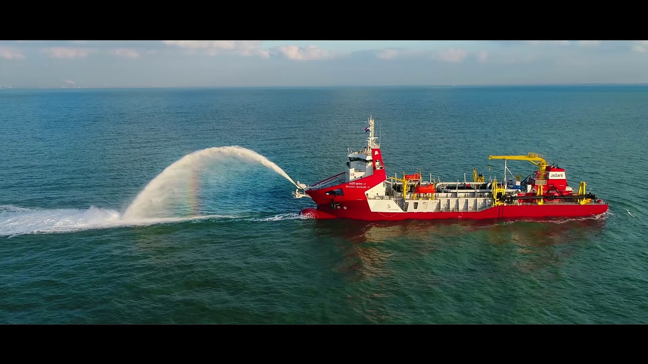 Royal IHC's TSHD Shanti Sagar 17 during sea trials