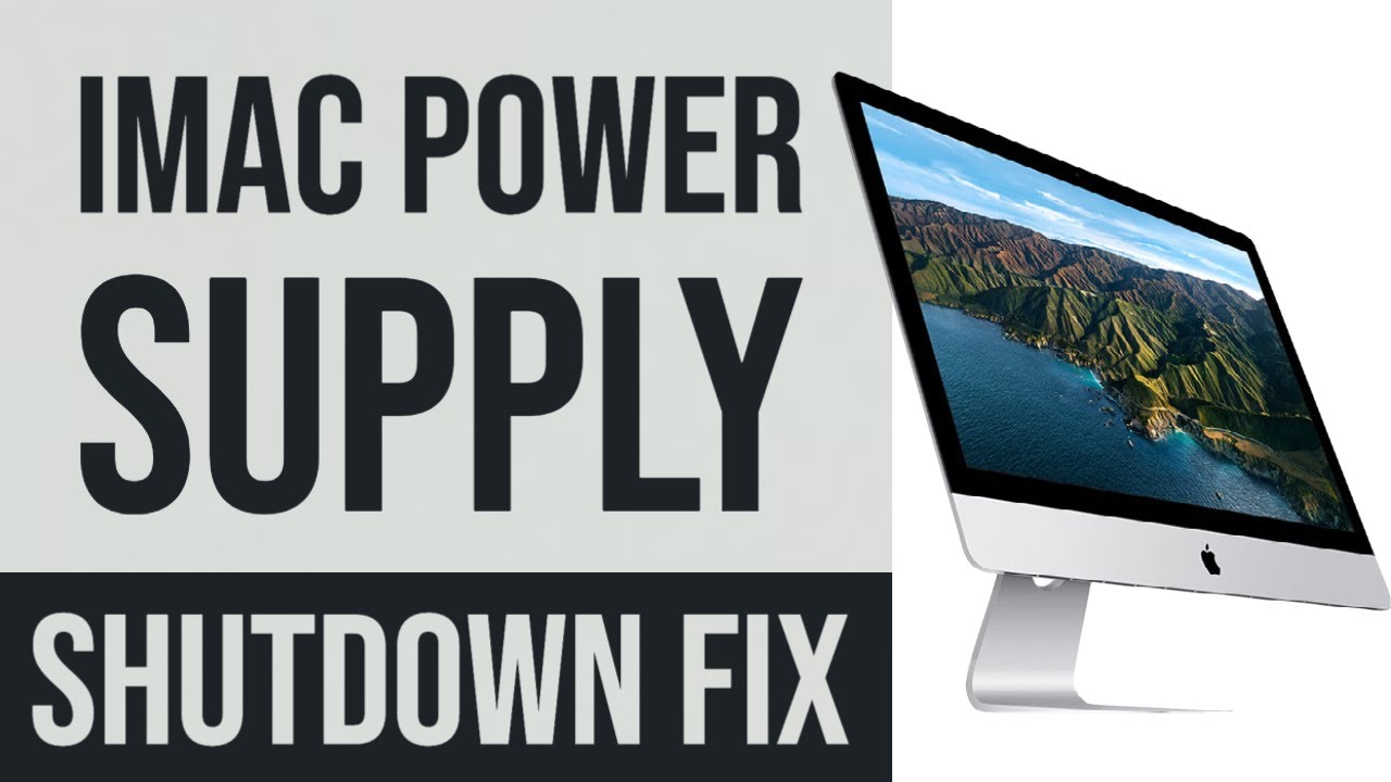 Replacing a Power Supply in an Late 2012 iMac to Prevent Random Shutdowns