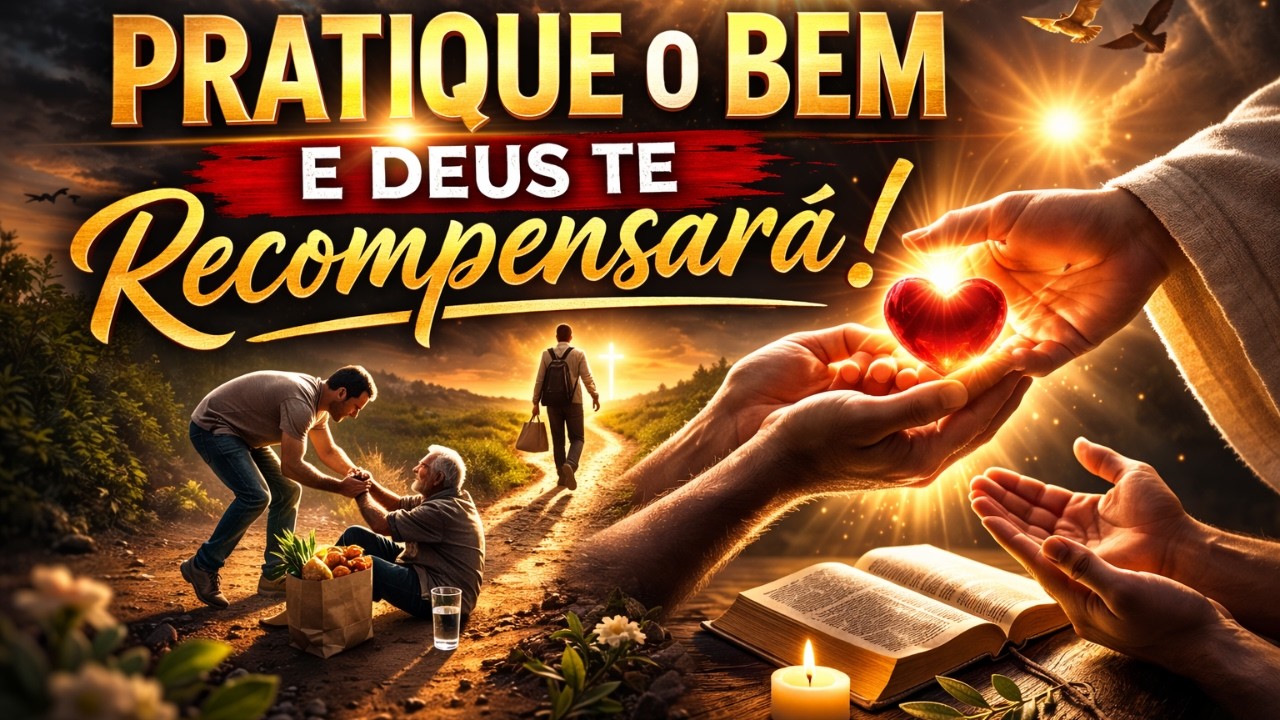 Pratique o bem, e Deus te recompensará