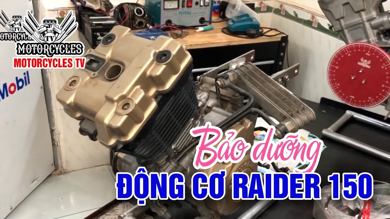 Video 415: Bảo Dưỡng Máy Raider 150 Sau Hơn 100k Km | Motorcycle TV
