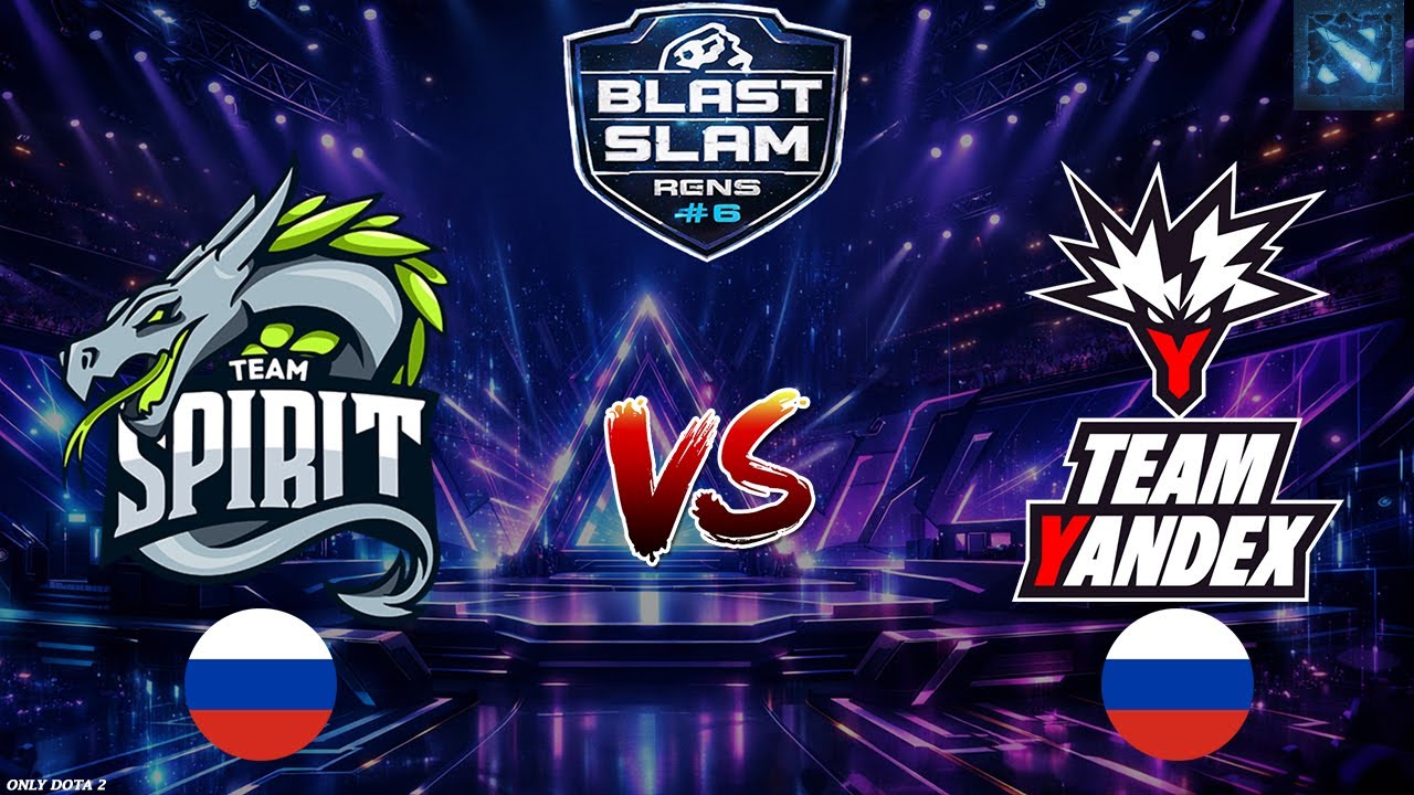 СПИРИТ ПРОТИВ ДОСТАВКИ, СНАЙПЕР В МИД! | Spirit vs Yandex (BO1) BLAST Slam 6