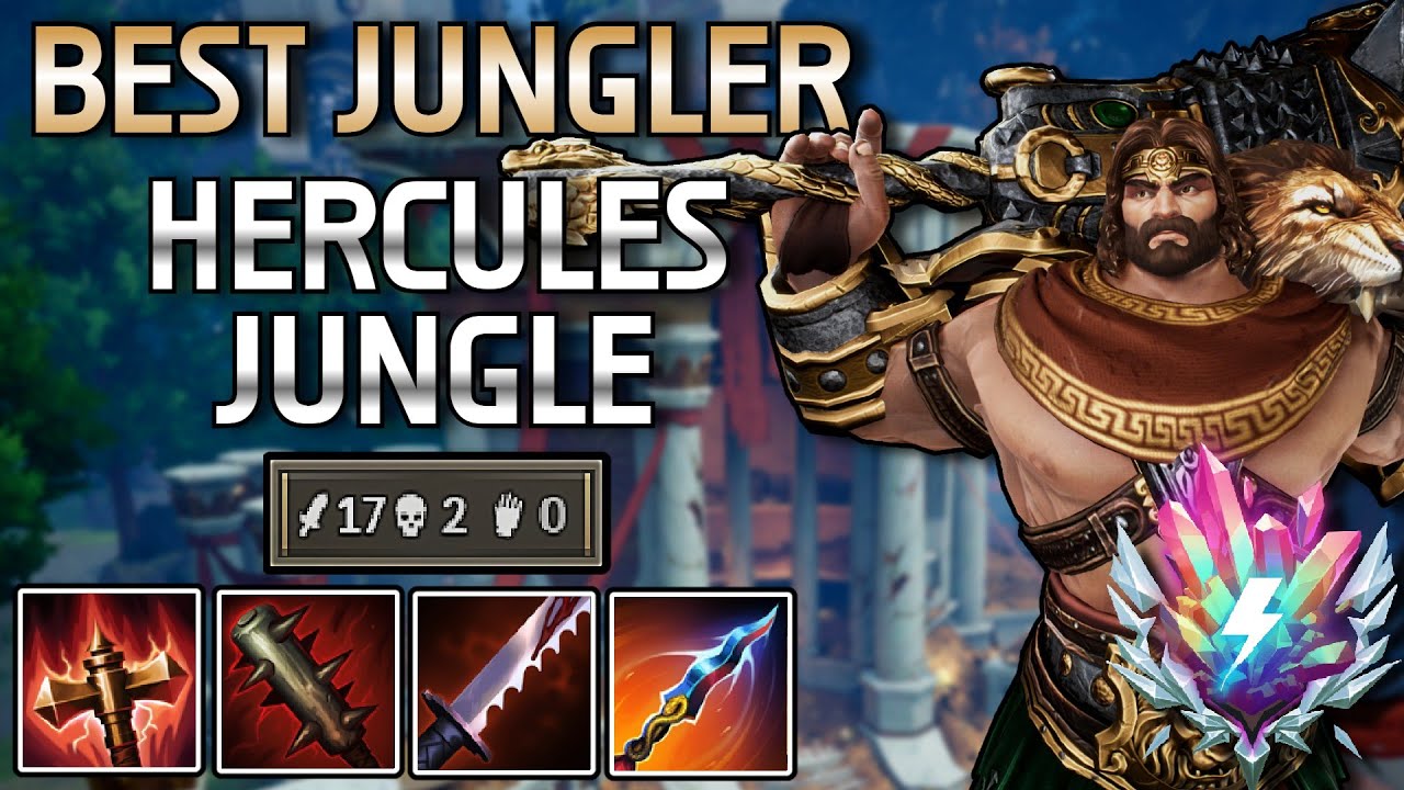 HERCULES IS THE BEST JUNGLER IN SMITE 2!