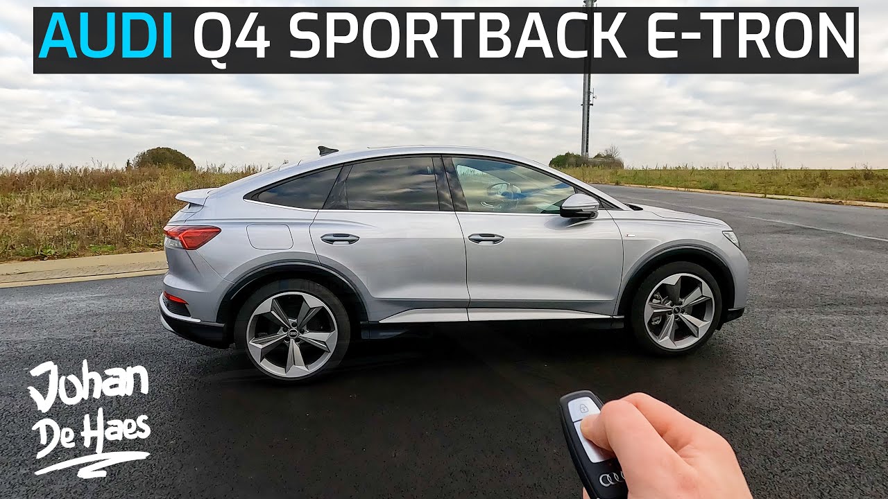 AUDI Q4 SPORTBACK 40 E-TRON 204 HP POV TEST DRIVE