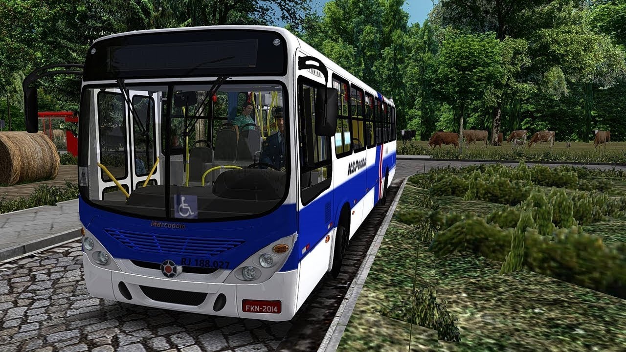 OMSI 2 - Marcopolo Torino 2007 MB OF-1722M no mapa Fikcyjny Szczecin [+DOWNLOAD]