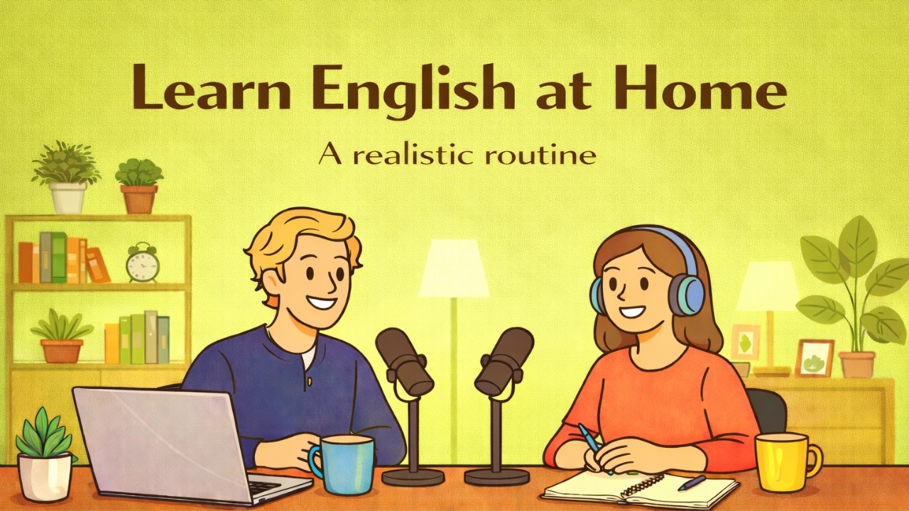 Practising English at Home – Simple Daily Habits