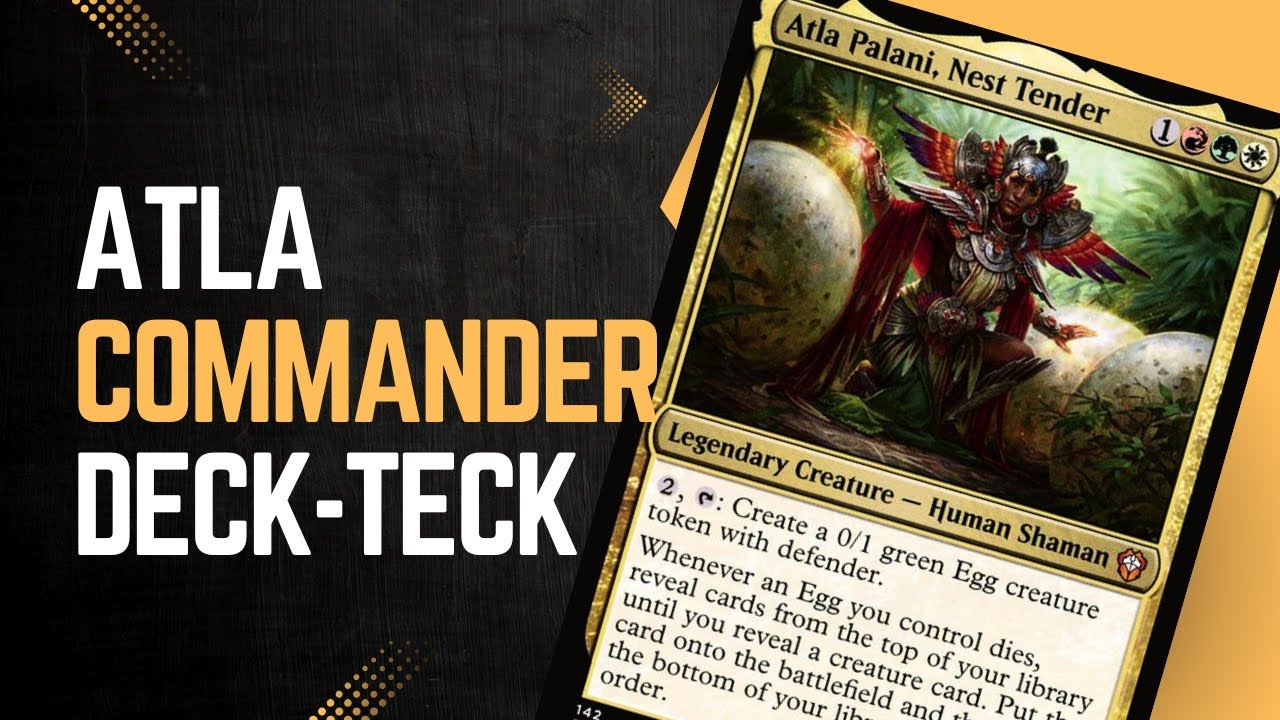 Atla Palani Commander Deck Teck! MTG!