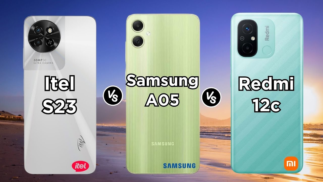 Itel S23 vs Samsung Galaxy A05 vs Redmi 12c