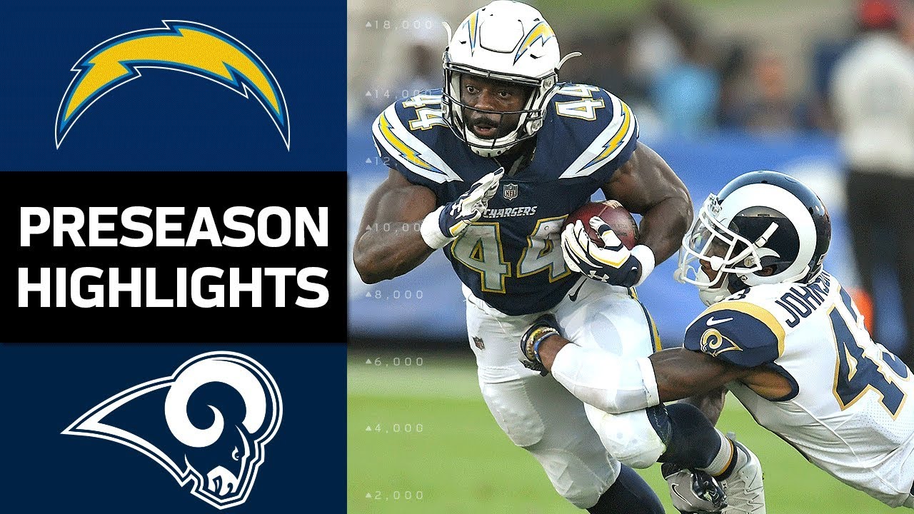 Chargers vs. Rams | NFL Preseason Week 3 Game Highlights