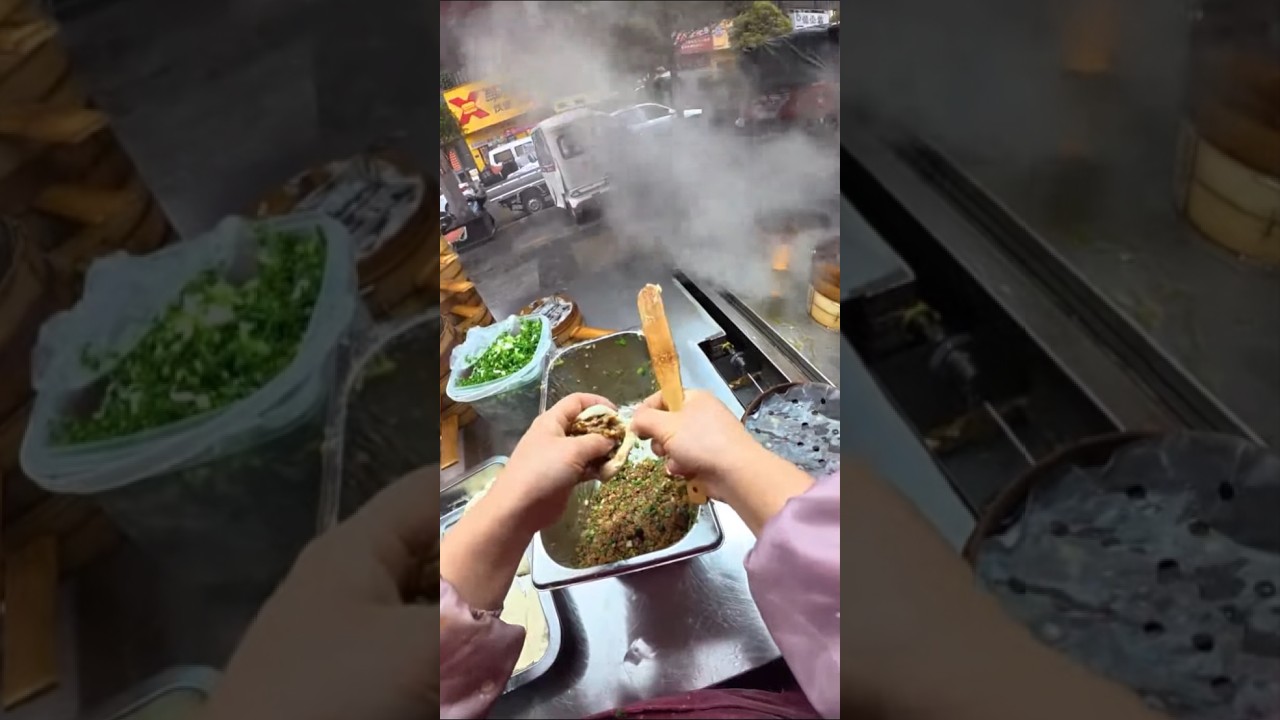 Street Food POV | Xiaolongbao Technique | Real-Time Vendor Workflow