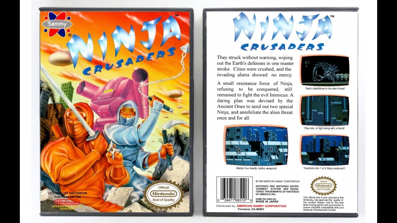Ninja Crusaders (Famicom/NES). Я уделаю эту чёртову игру !