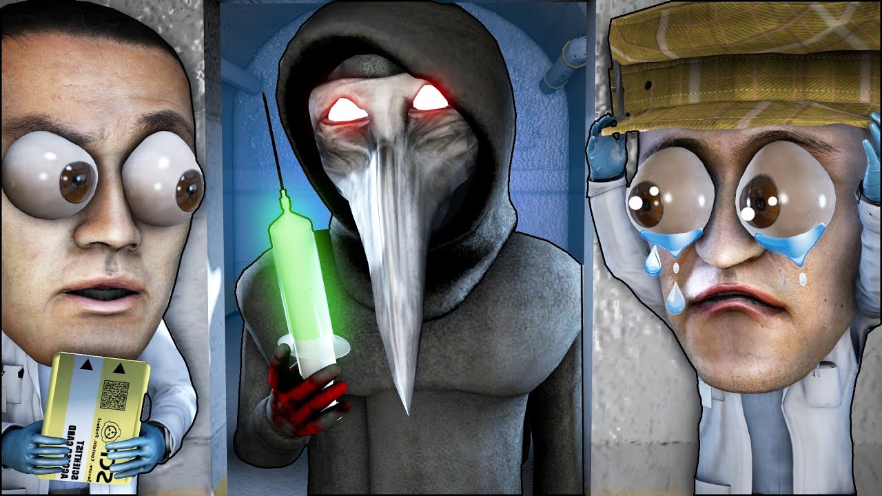 БРОСИЛ ДРУГА В ЛОВУШКЕ SCP 049 ЧТОБЫ ВЫЖИТЬ.... SCP SECRET LABORATORY!