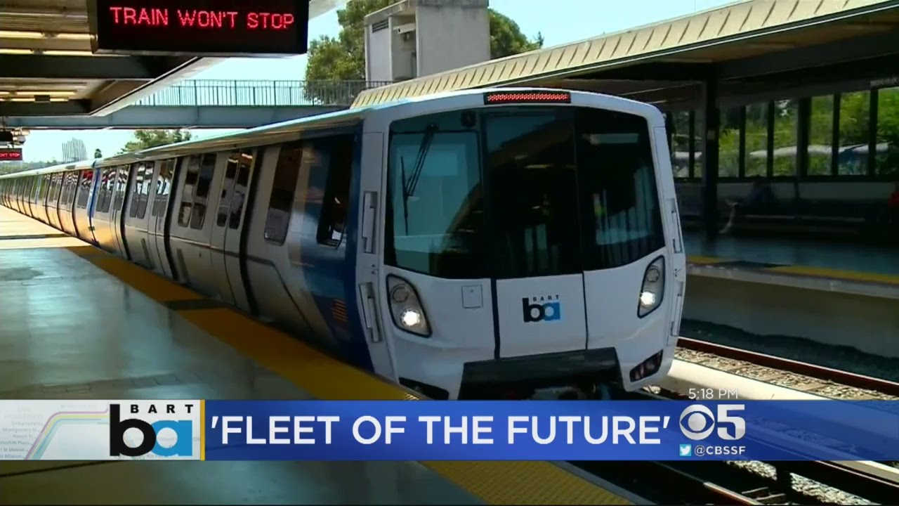 BART Offers Preview Of New Trains In Testing