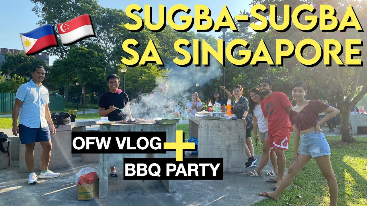 BBQ party for only $20 in Singapore (OFW Vlog)