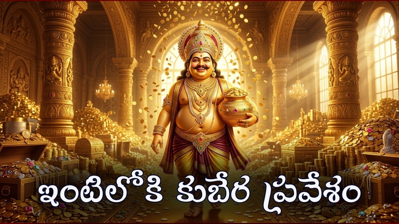 Powerful Kubera Ashta Lakshmi Mantra 🔔 Attract Wealth, Luck & Prosperity | Daily Money Mantra