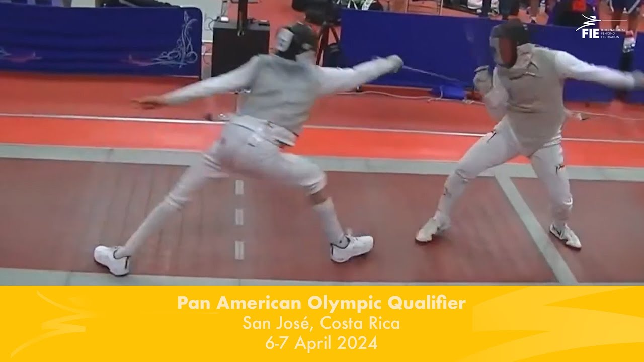 Kruz Schembri (ISV) vs Diego Cervantes (MEX) - PanAm Olympic Qualifier Event - Men's Foil Final