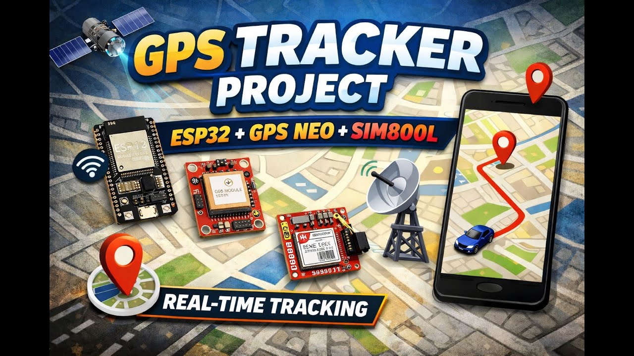 DIY IOT PROJECT - GPS TRACKER